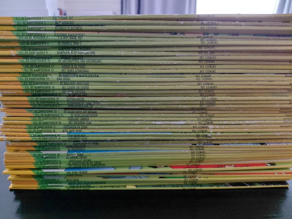 FC. De Kampioenen strips, Boeken, Stripverhalen, Meerdere stripboeken, Ophalen of Verzenden, Gelezen