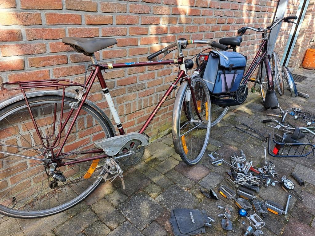 Fietsen onderdelen novey lindor, Enlèvement