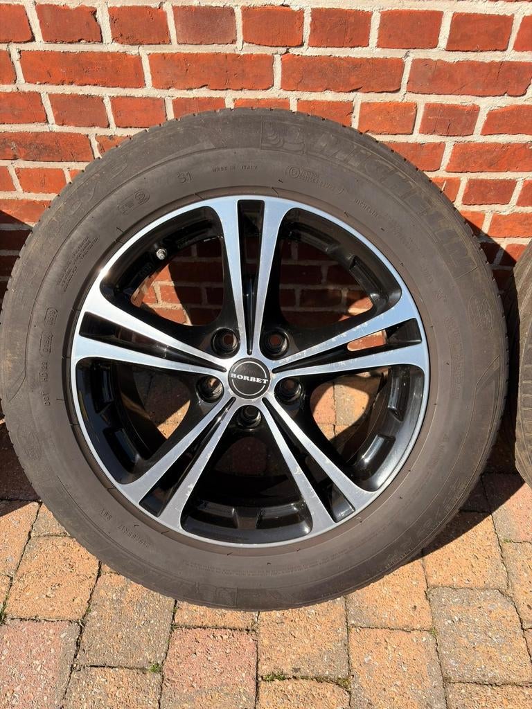 Borbet velgen met 17 ' banden Michelin, Enlèvement, Pneu(s)