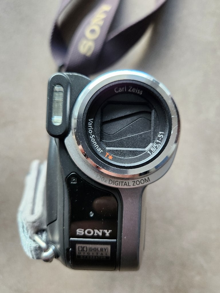 SONY DCR-DVD 403E Camcorder met sorround geluidopname, Ophalen, DVD, Sony