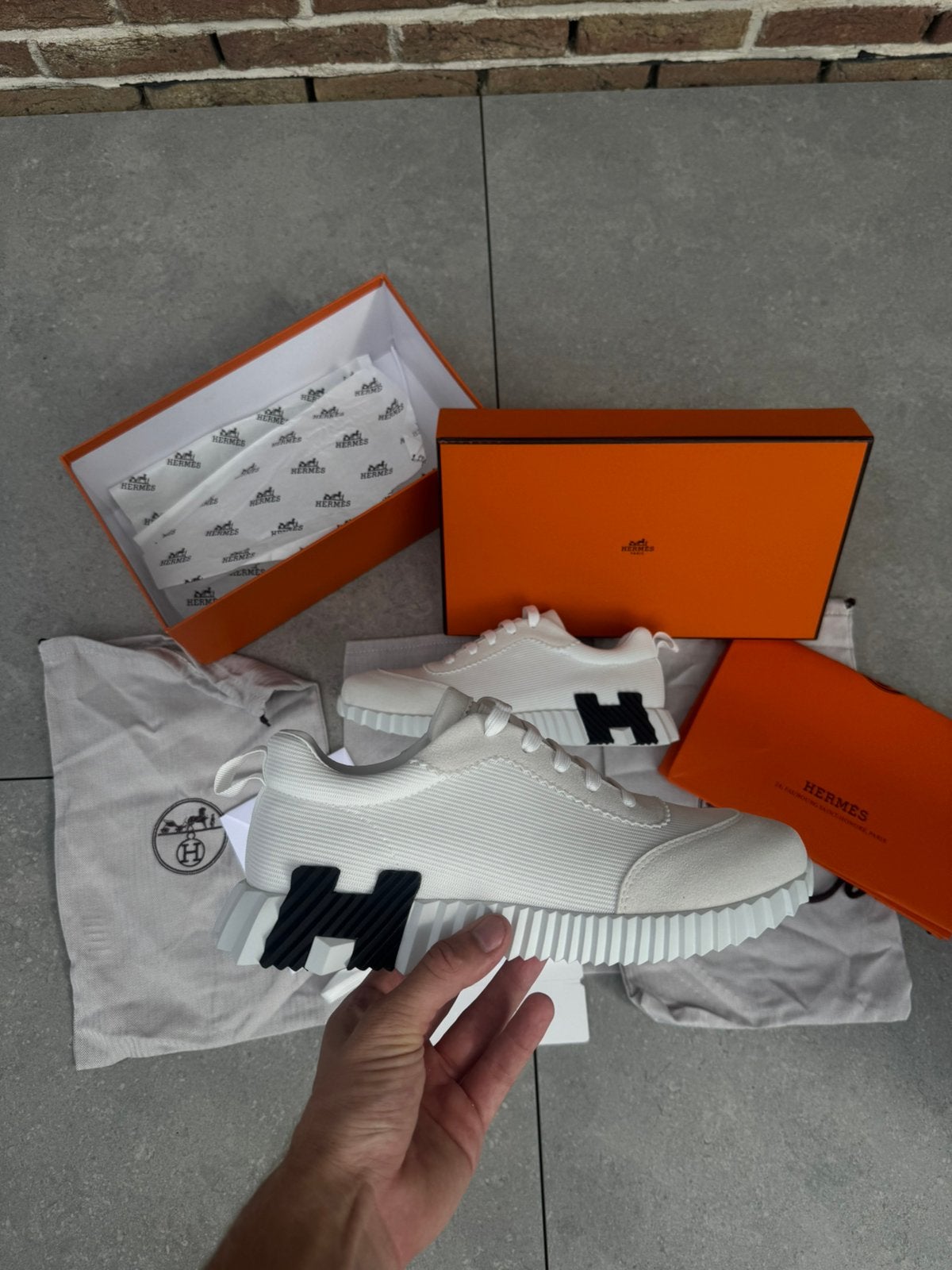 Espadrilles Hermès, Vêtements | Hommes, Chaussures, Neuf, Enlèvement ou Envoi, Blanc, Baskets