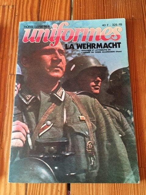 Uniformes  La Wehrmacht, Enlèvement ou Envoi, Armée de terre