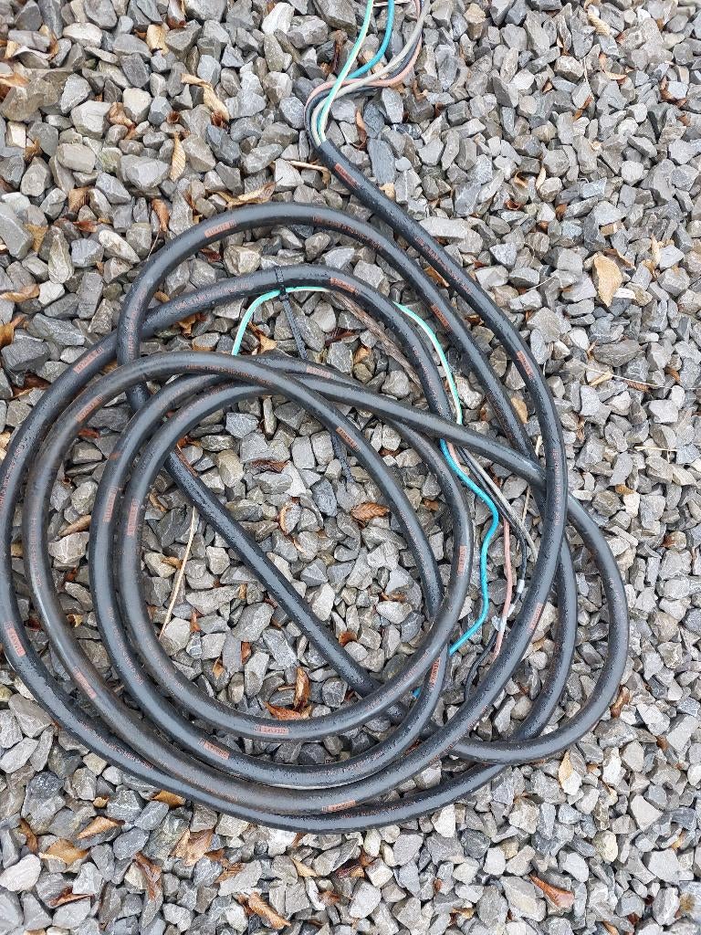 soepele kabel 5G16mm², Doe-het-zelf en Bouw, Elektriciteit en Kabels, Ophalen, Gebruikt