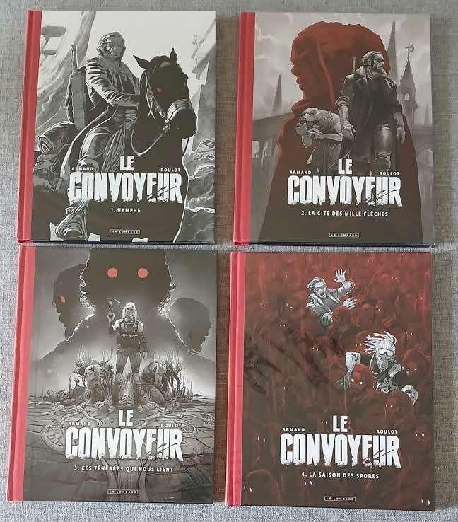 BD 4 tomes Le Convoyeur Tirage de Luxe gd format N&B Armand, Boeken, Stripverhalen, Nieuw, Meerdere stripboeken, Ophalen of Verzenden