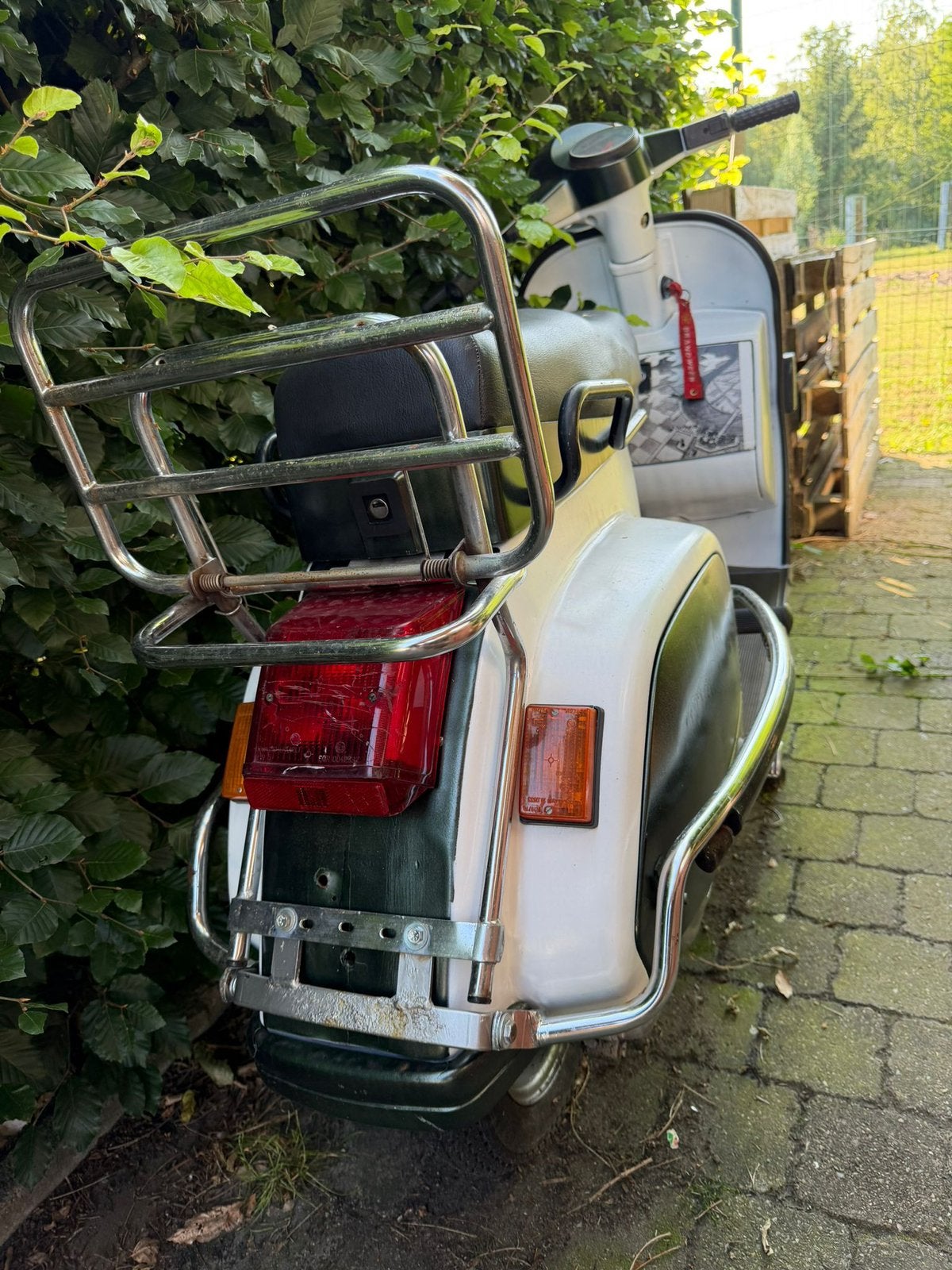 Vespa pk valbeugels, Enlèvement, Utilisé