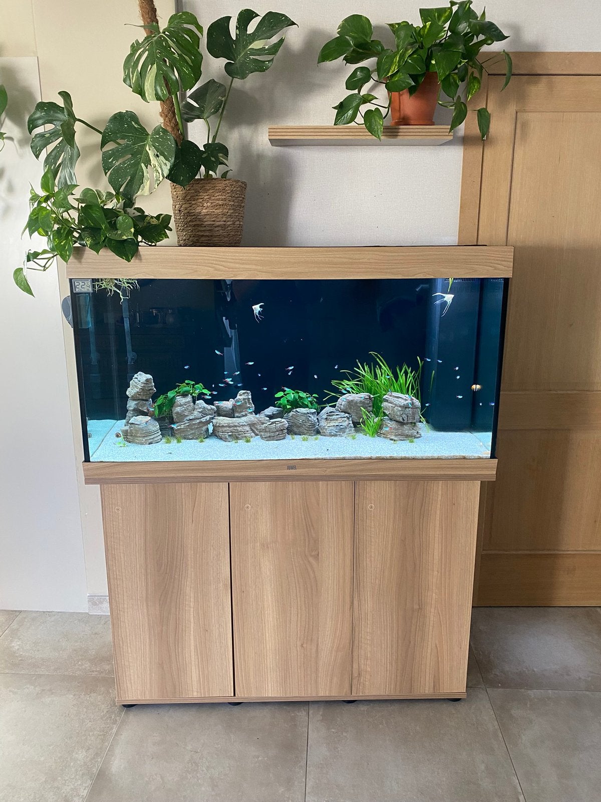 Juwel rio 350 met chihiros lamp + 2 filters, Dieren en Toebehoren, Ophalen, Zo goed als nieuw, Filter, Chihiros