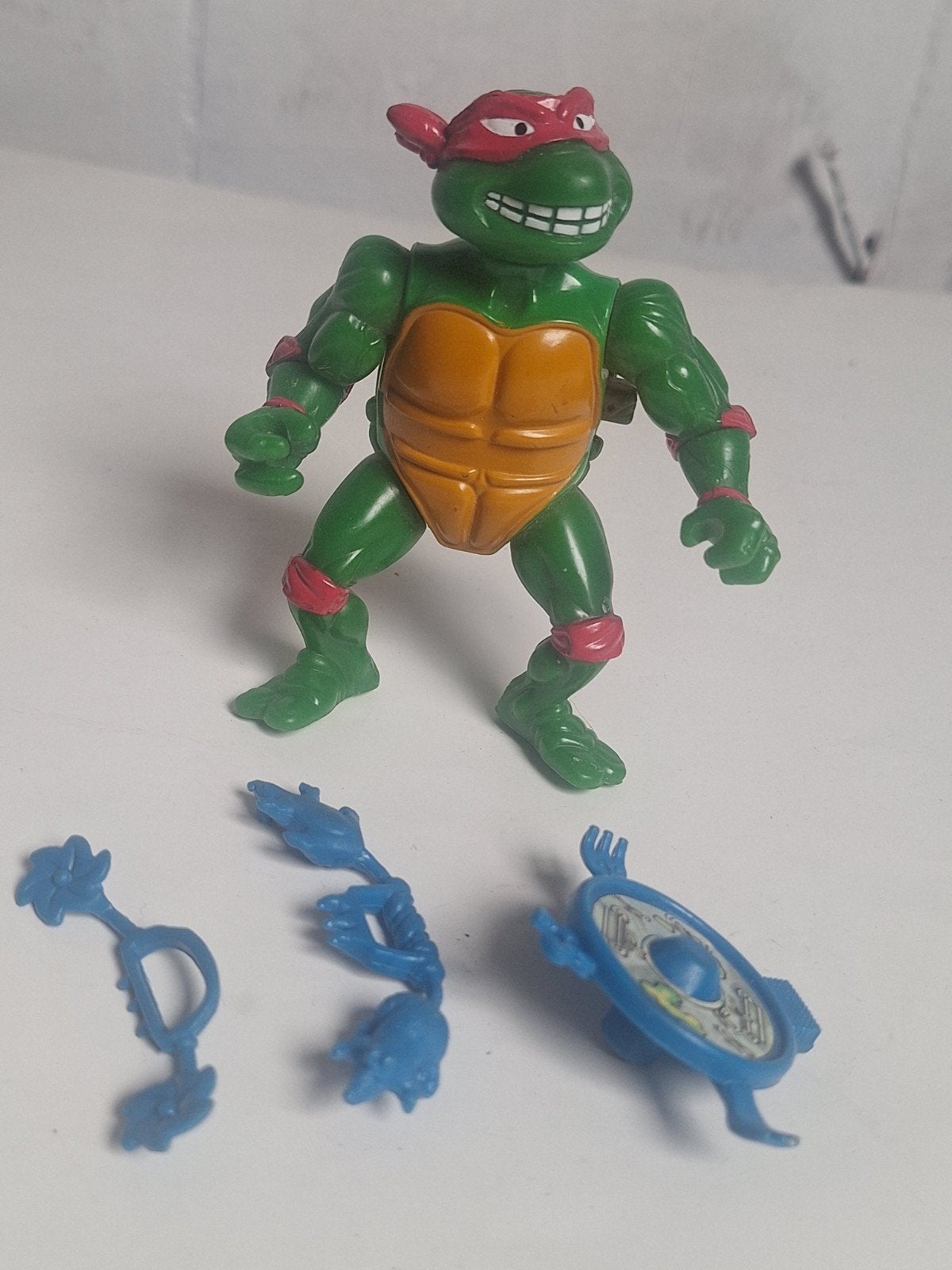 Teenage Mutant Ninja Turtles - Breakfightin' Raphael - 1989, Ophalen of Verzenden, Gebruikt