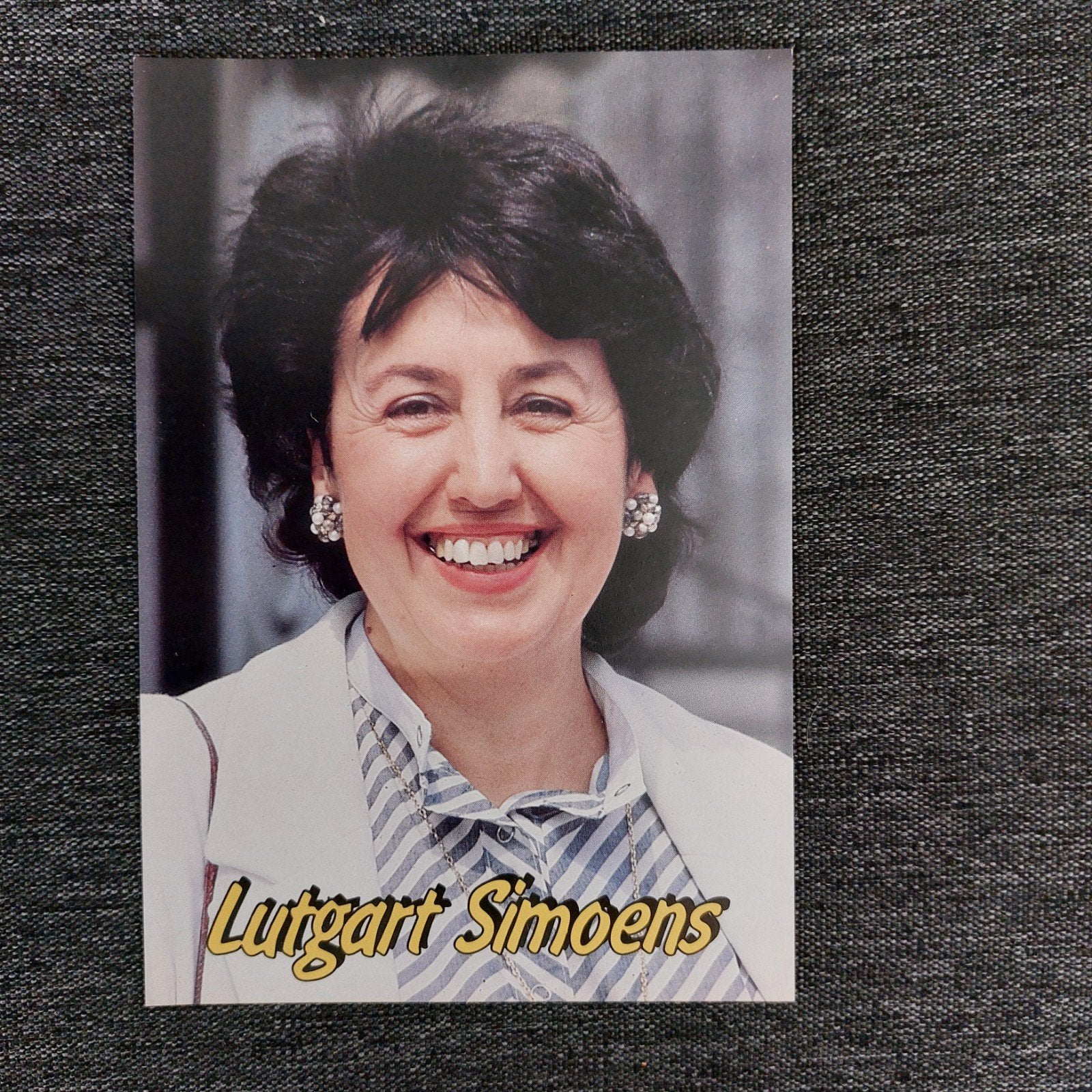 fotokaart Lutgart Simoens, Ophalen of Verzenden