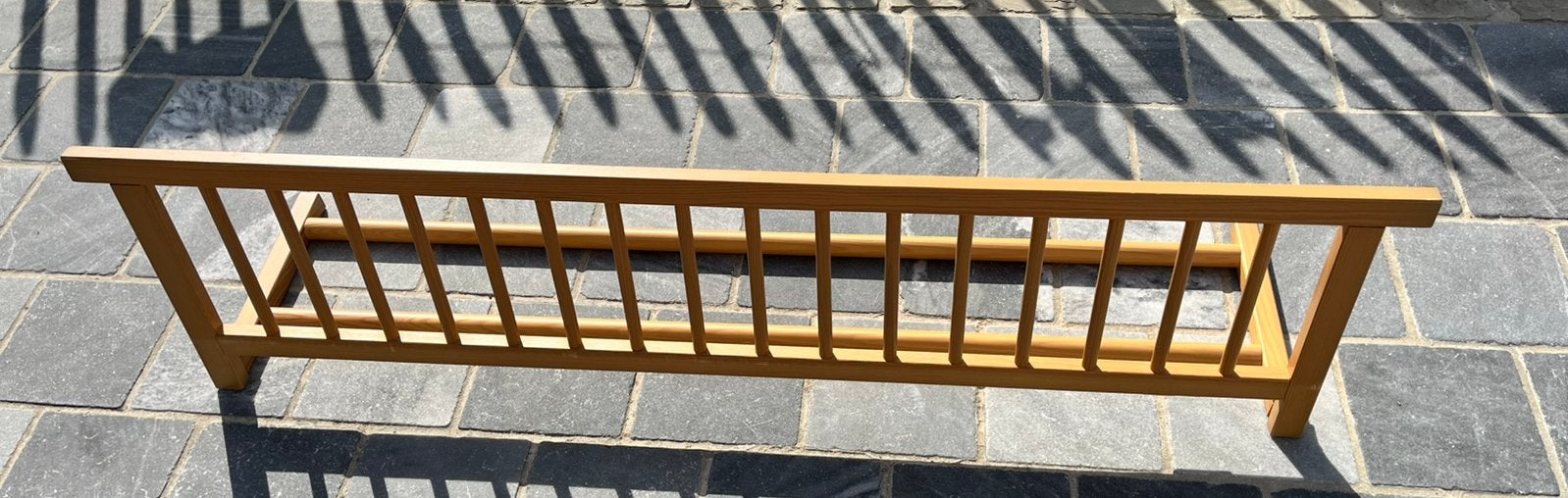 Houten bedhek, Ophalen, Zo goed als nieuw