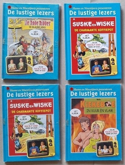 Suske en Wiske - De Rode Ridder - Kiekeboe, Boeken, Stripverhalen, Ophalen of Verzenden, Nieuw