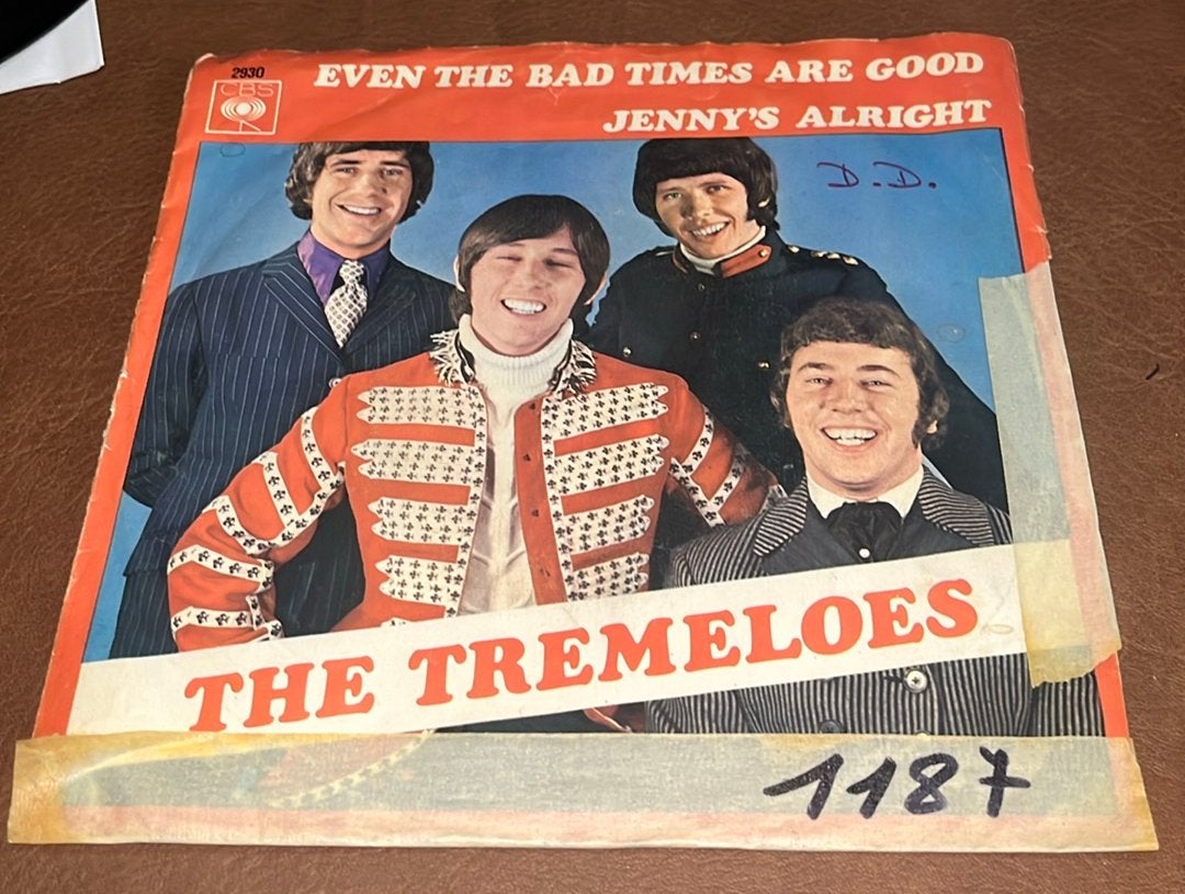 The Tremeloes ‎– Even The Bad Times Are Good - 7” vinyl sing, Cd's en Dvd's, Ophalen of Verzenden, Gebruikt