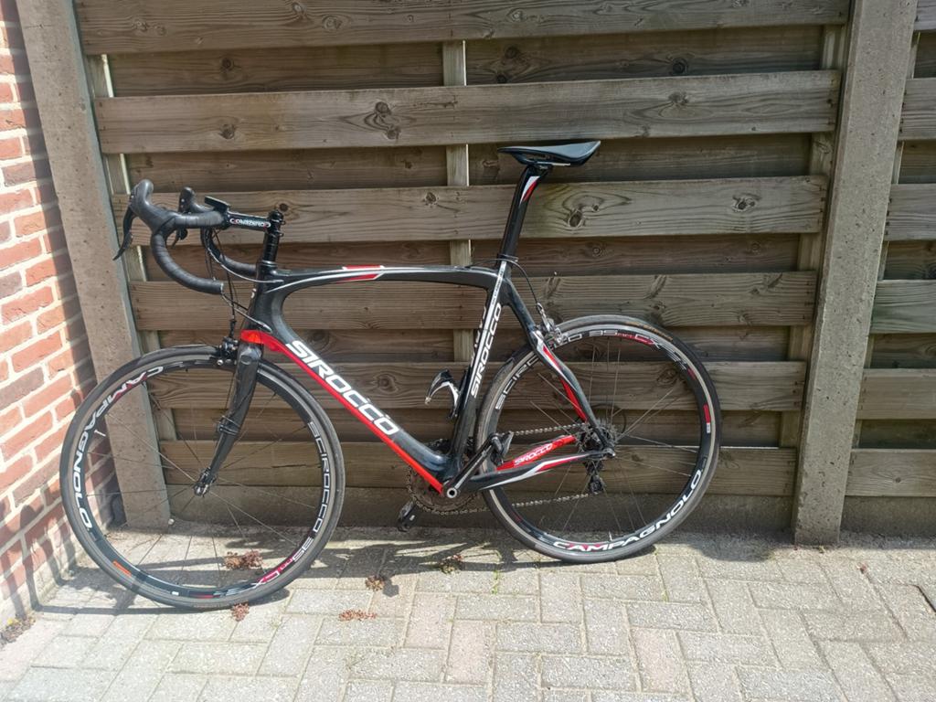 Carbon racefiets SIROCCO mt58, Fietsen en Brommers, Ophalen