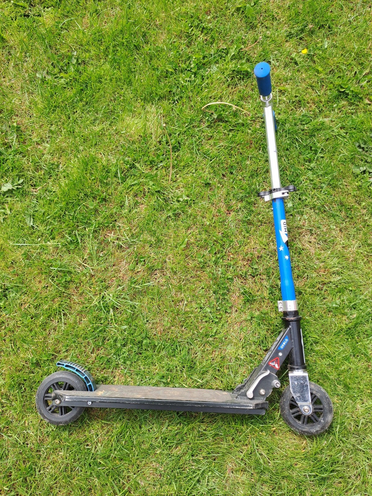 Step kind blauw, Fietsen en Brommers, Ophalen, Gebruikt, Gewone step