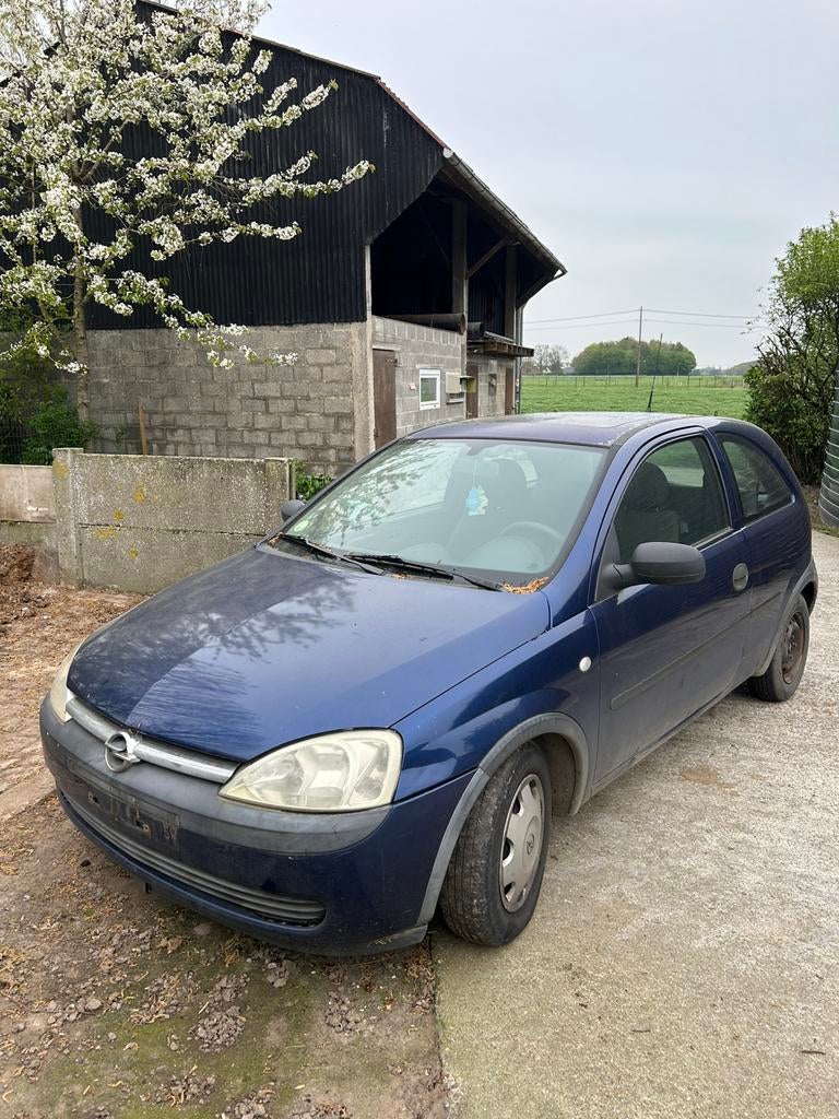 Opel corsa, Auto's, Zwart, Blauw, Particulier, Corsa
