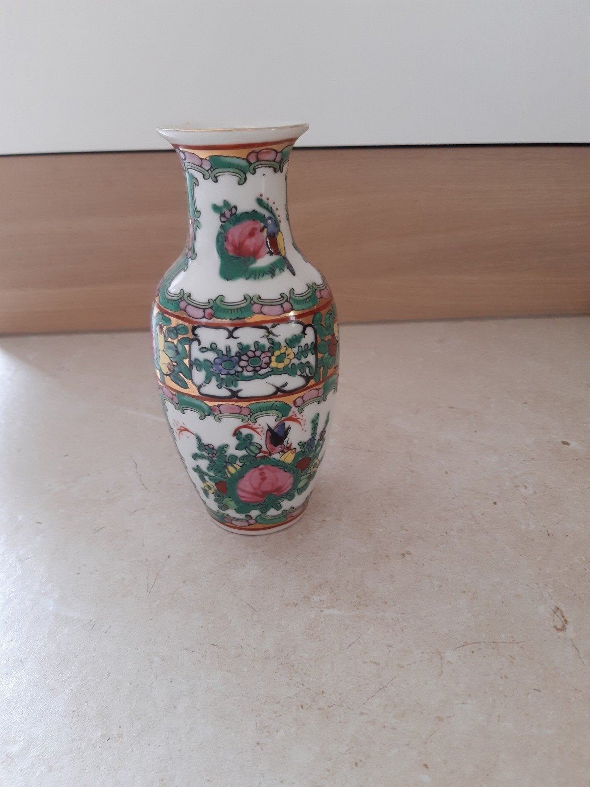 Chinees vaasje, Ophalen
