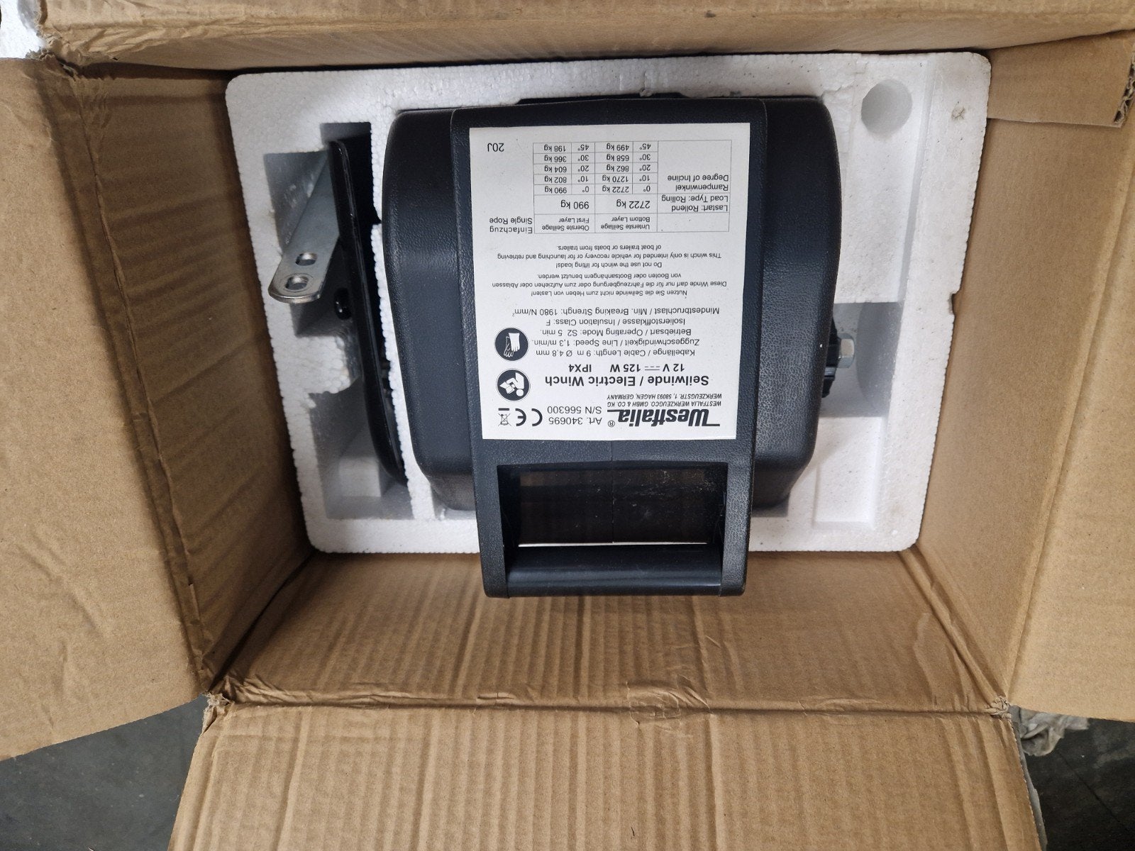 Palan électrique 12 volts pour autorémorc, Bricolage & Construction, Enlèvement, Neuf