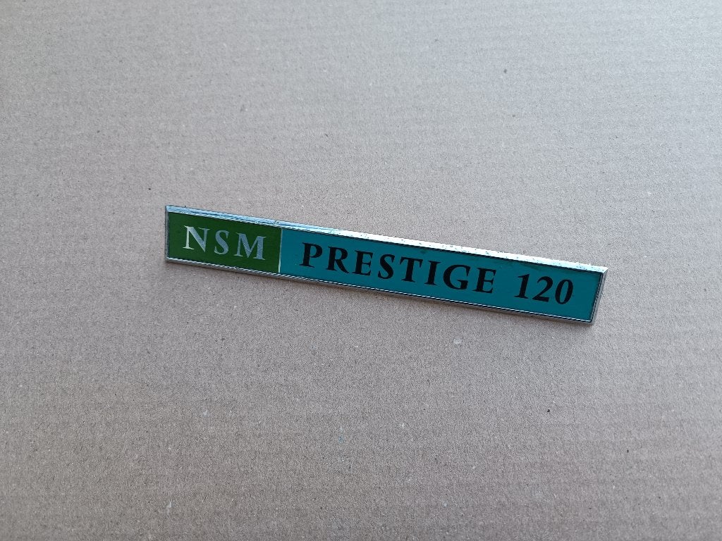 Embleem NSM Prestige 120 (1971) jukebox, Verzamelen, Automaten | Jukeboxen, Verzenden