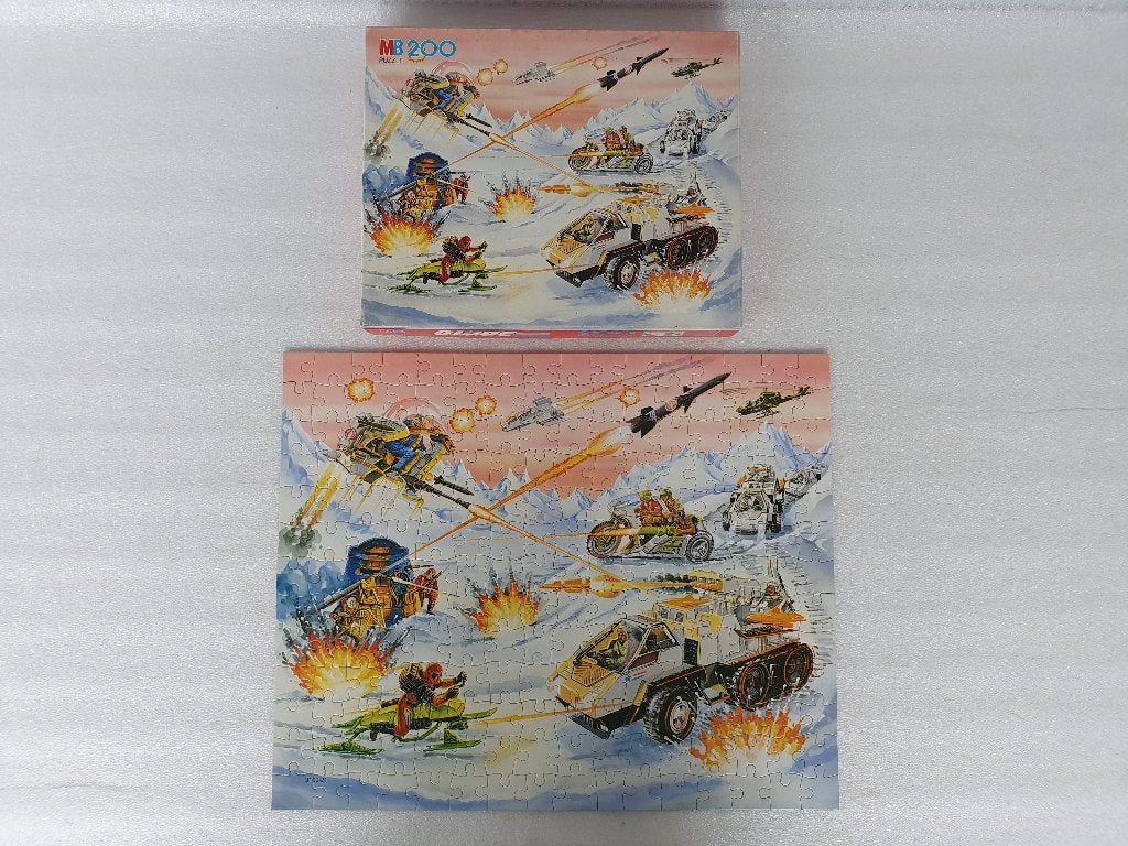 Puzzel GI Joe 3100.21 (MB, Hasbro, 1986), Ophalen of Verzenden, Gebruikt