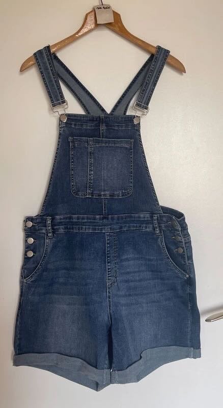 Paprika jeansplaysuit voor dames S, Kleding | Dames, Kort, Blauw, Ophalen of Verzenden, Zo goed als nieuw