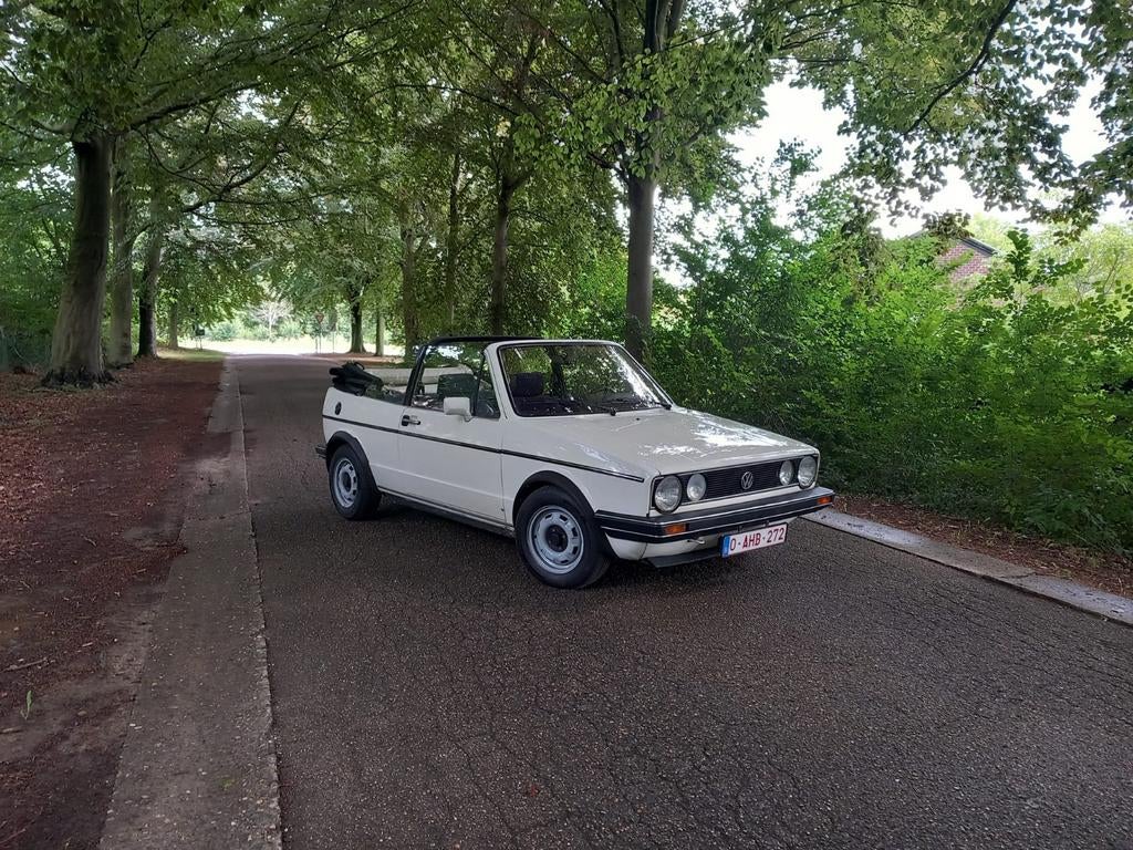 Golf mk1 cabrio 1.8 weber 90pk 5-bak, Auto's, Oldtimers, Particulier, Ophalen