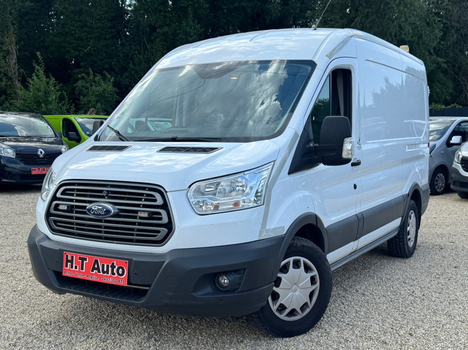 Ford Transit 2.0 TDCi L2/Utilitaire/Garantie Euro6b/2places, Entreprise, 2 places, Boîte manuelle, Entretenue par le concessionnaire