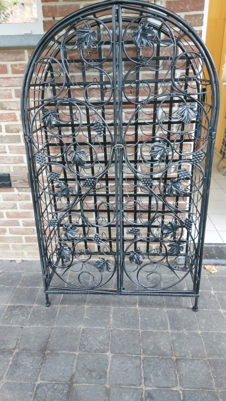 wijnrek, Huis en Inrichting, Woonaccessoires | Wijnrekken, Ophalen, Zo goed als nieuw, Metaal