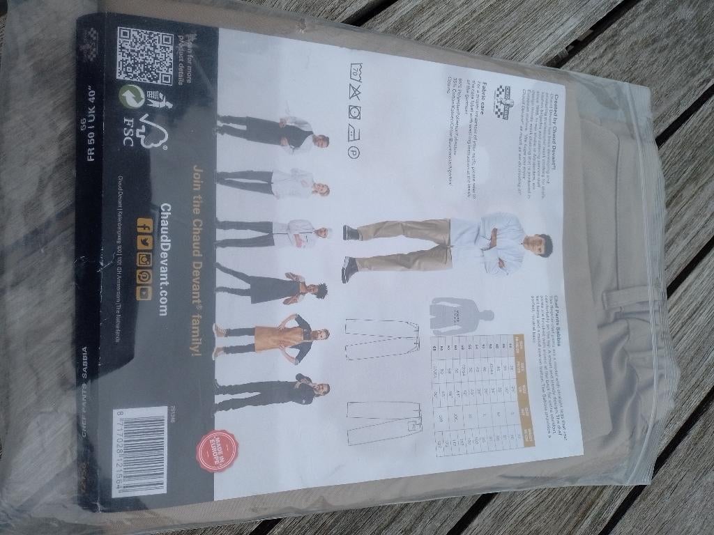 Broek - zandkleur, Ophalen, Nieuw, Heren, Broek
