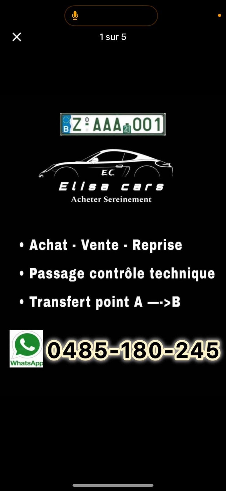 Plaque Z-Garage-Contrôle technique-Déplacement- Fourrière