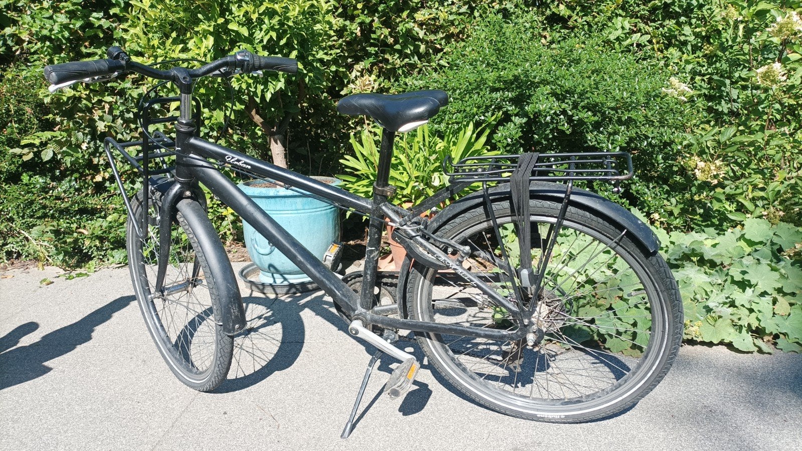 Stadsfiets voor kinderen, Ophalen, Gebruikt
