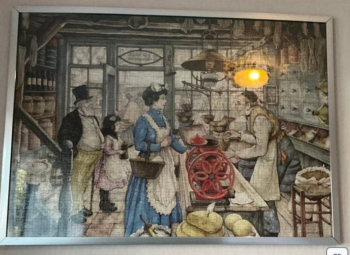 Puzzels Anton Pieck, Ophalen