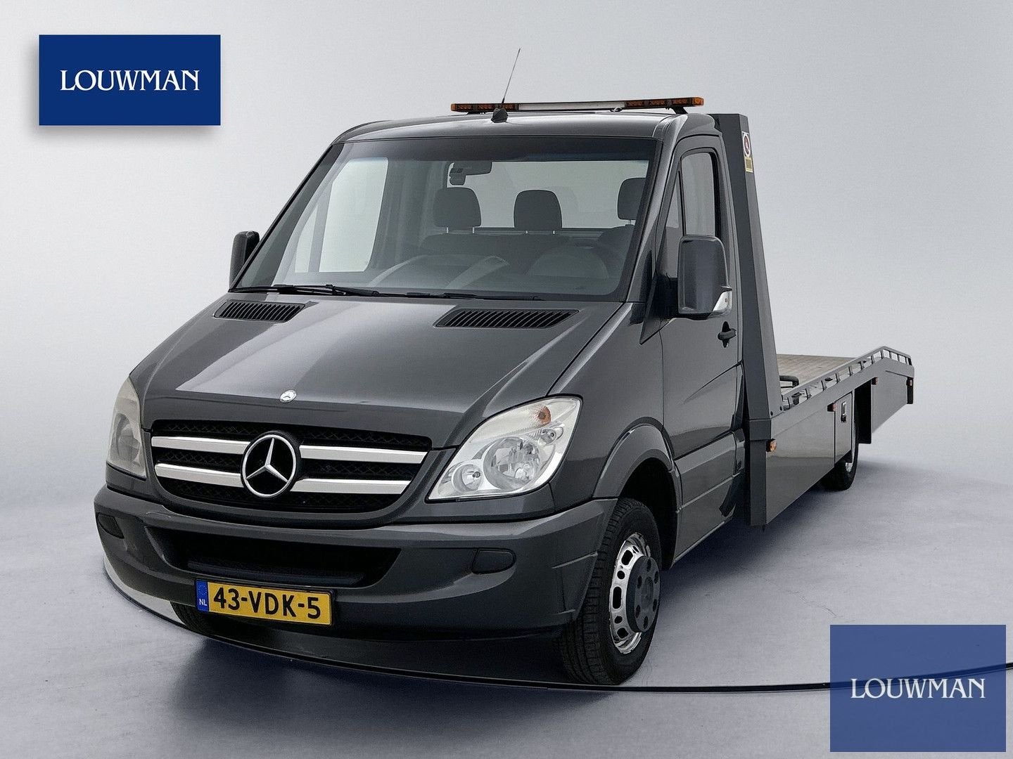 Mercedes-Benz Sprinter 518 3.0 CDI V6 432 Oprijwagen N1 Auto, Autos, Argent ou Gris, Achat, Entreprise, Carnet d'entretien