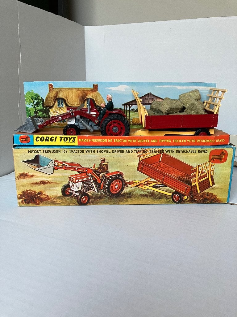 Coffrets cadeaux Corgi Toys 2,7,9 et 47, Envoi, Comme neuf, Tracteur et Agriculture, Corgi