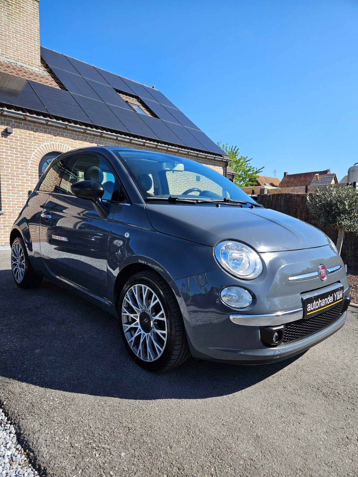 Fiat 500 1.0 Grey Edition ️benzine⛽️ Gekeurd Voor Verkoop, Auto's, Fiat, Voorwielaandrijving, Stof, Bedrijf, Grijs