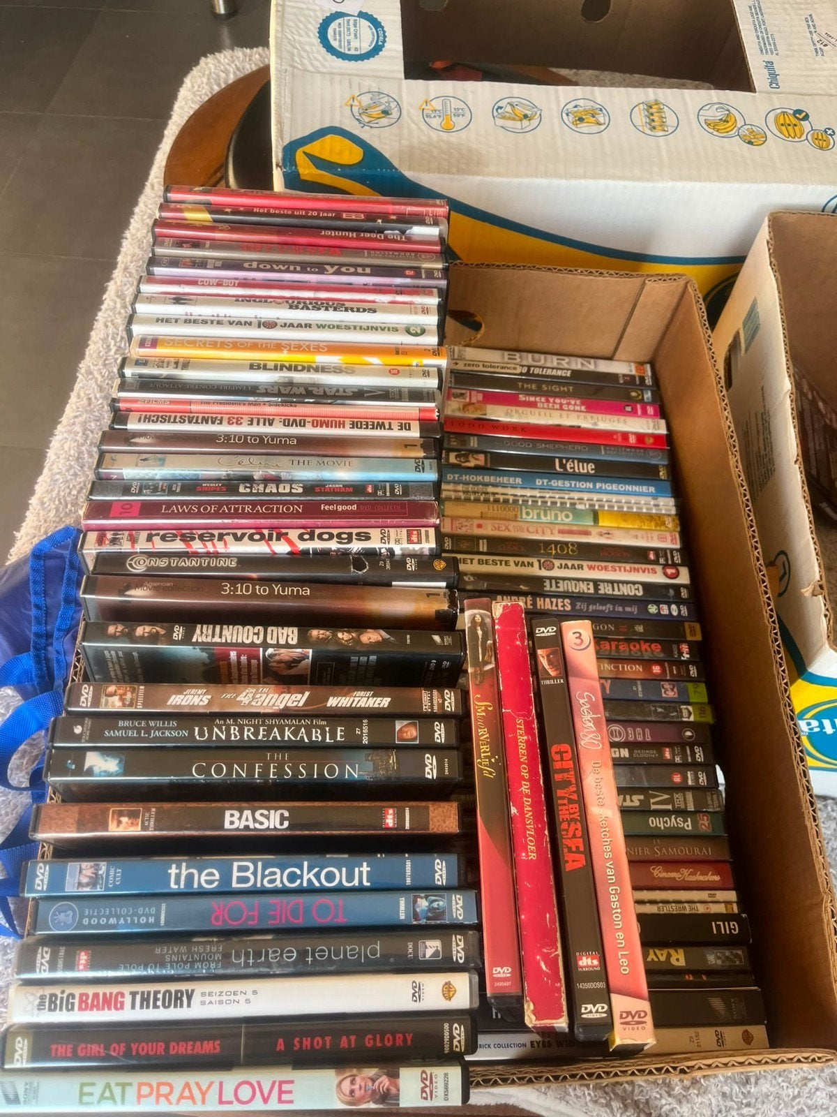 100 dvd's 40 euro, Cd's en Dvd's, Dvd's | Actie, Alle leeftijden, Ophalen, Zo goed als nieuw, Overige genres