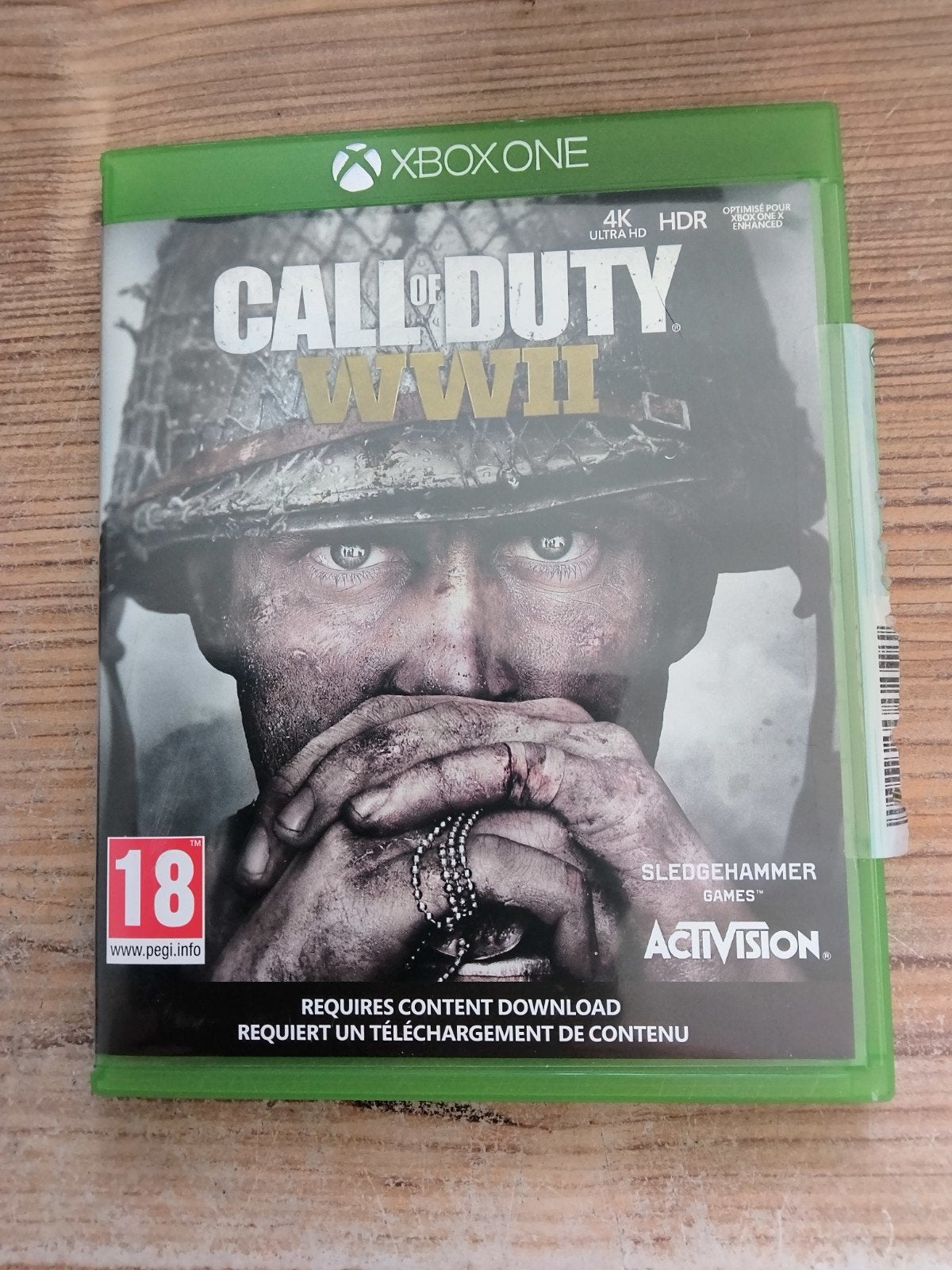Call of Duty WWII - Xbox One, Games en Spelcomputers, Online, Vanaf 18 jaar, Shooter, 1 speler