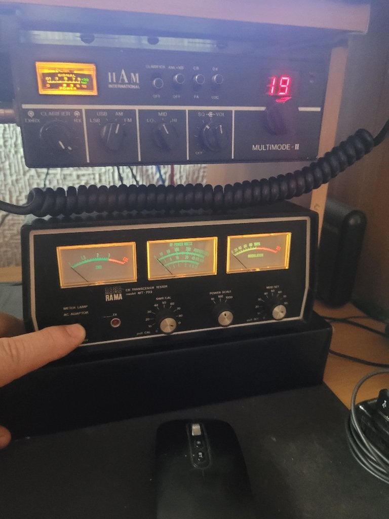 tos mètres rama model LT-703 très rare a trouver, lire svp., Télécoms, Enlèvement ou Envoi, Utilisé, Émetteur et Récepteur