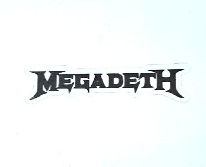 Megadeth Sticker NY ca 7 x 1.5 cm, Verzenden, Nieuw