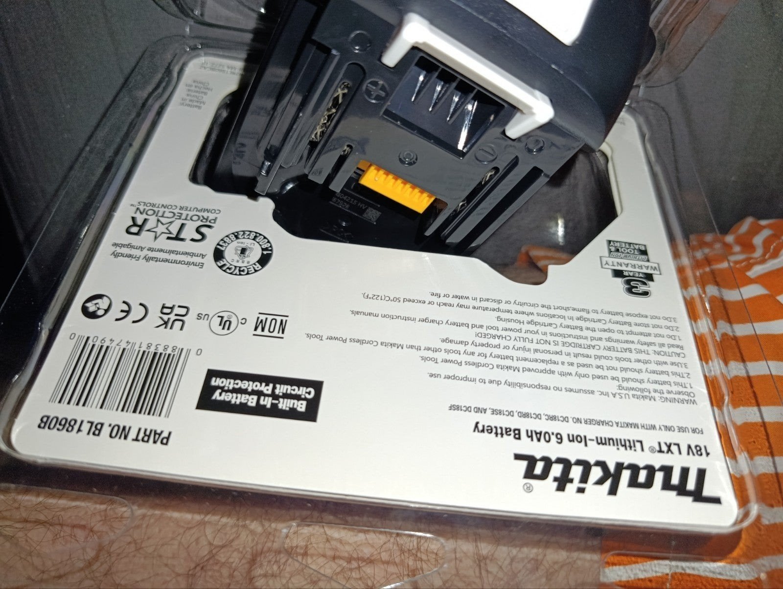 6 Makita 18V 6ah batterijen (nieuw) verpakt, Ophalen of Verzenden