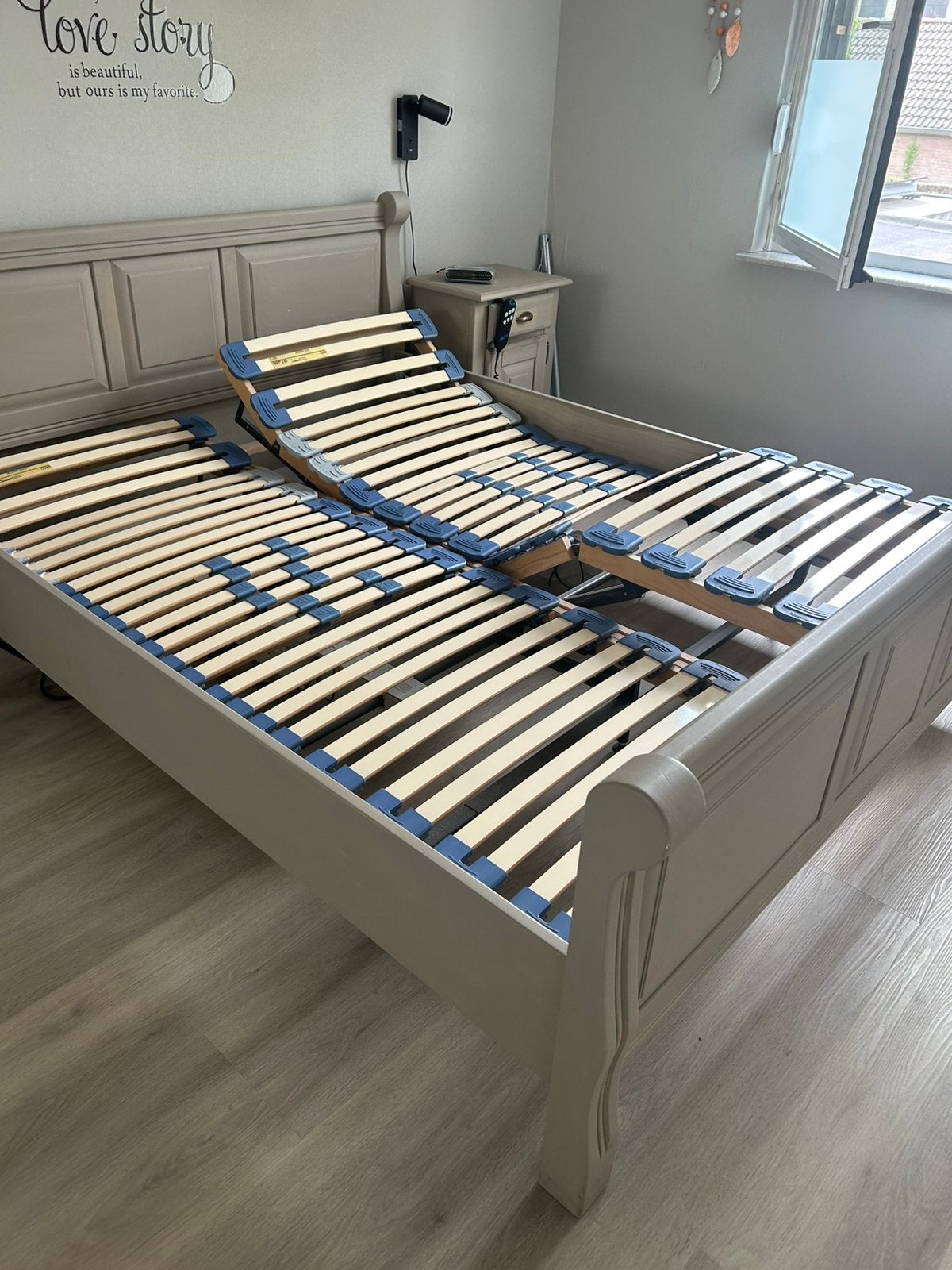 Elektrische bedbodem, Ophalen, Gebruikt, 200 cm, 160 cm