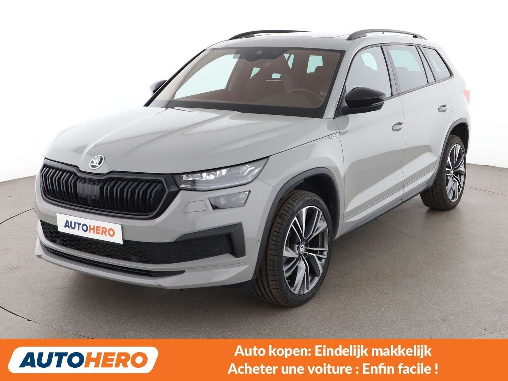 Skoda Kodiaq 2.0 TSI Sportline 4x4 (automatique), Autos, Argent ou Gris, Achat, Euro 6, Détection des panneaux routiers