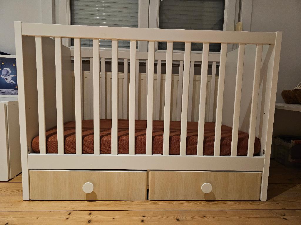 babybed, Kinderen en Baby's, Kinderkamer | Bedden, Gebruikt, Ophalen