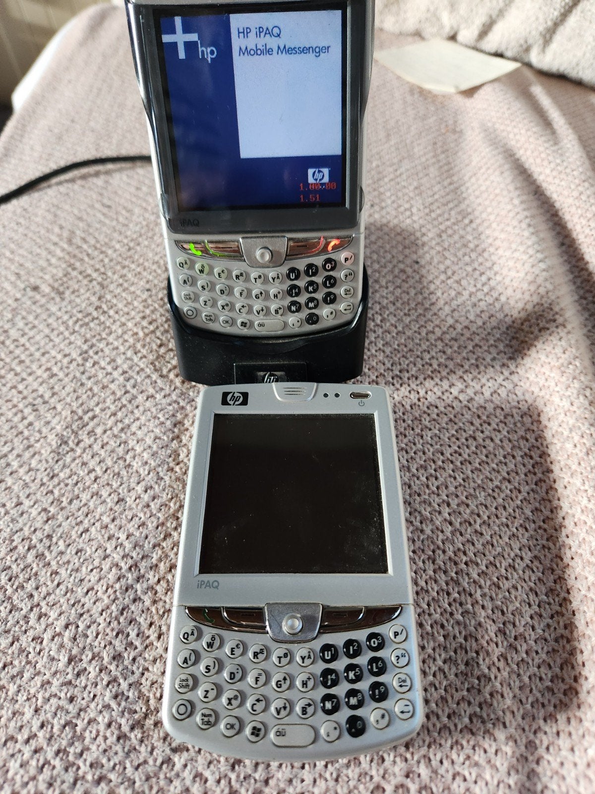 2XHP İPAQ  W6515 telefoon PDA, Telecommunicatie, Ophalen of Verzenden, Klassiek of Candybar, Zonder simlock, Zonder abonnement