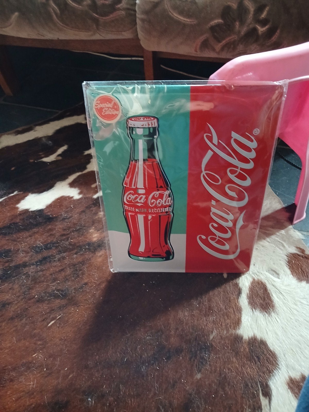 Bord van coca cola, Verzamelen, Ophalen