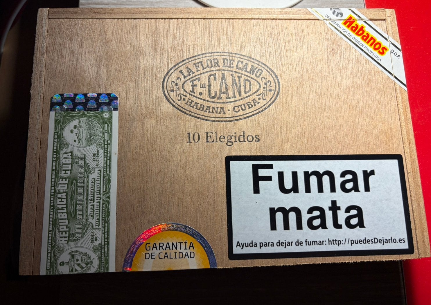La Flor De Cano 10 cigares Elegidos, Collections, Enlèvement ou Envoi, Neuf, Autres types