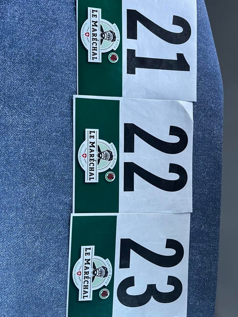 Tour De Romandie - 2024 - Rugnummers - Soudal, Fietsen en Brommers, Ophalen of Verzenden