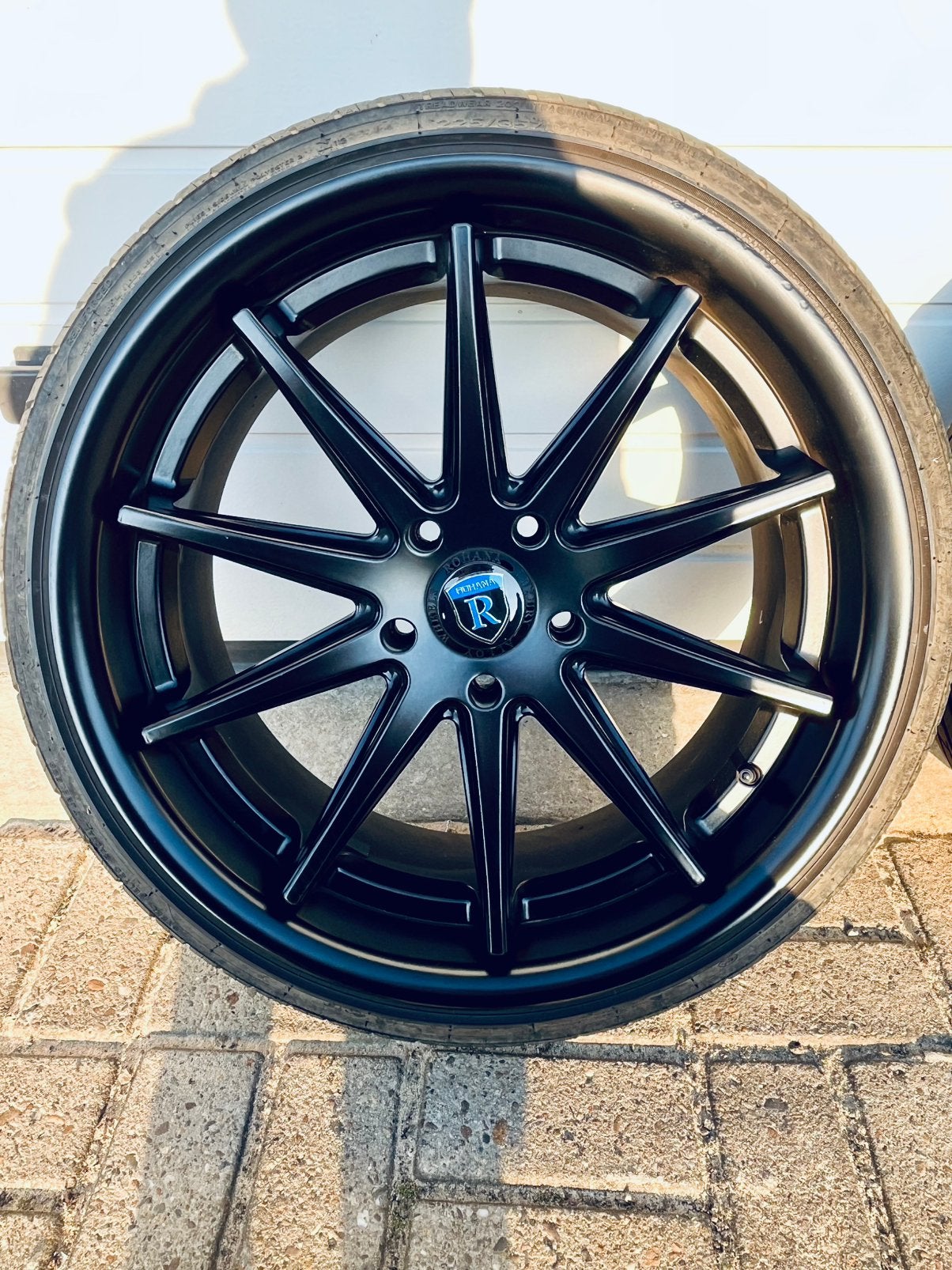 Rohana RC 10 matt zwart 5x120, Auto-onderdelen, Banden en Velgen, Ophalen, 20 inch, Overige