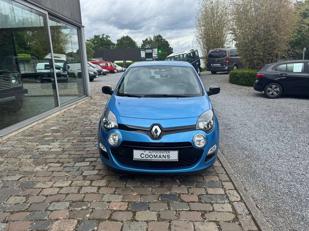 Renault Twingo 1.2i (bj 2012, automaat), Auto's, Zwart, Blauw, Bedrijf, Berline