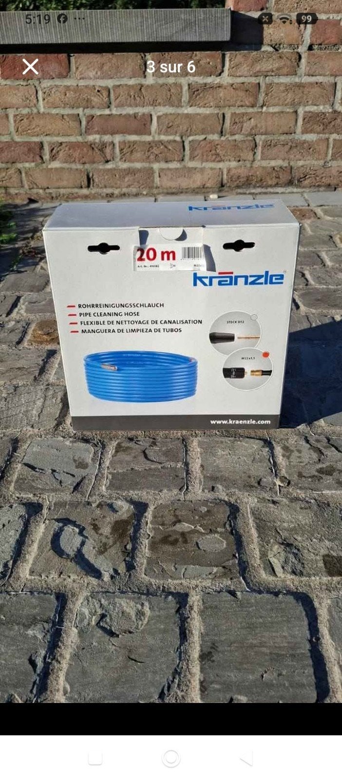 déboucheur canalisation kranzle, Enlèvement, Neuf, Kranzle