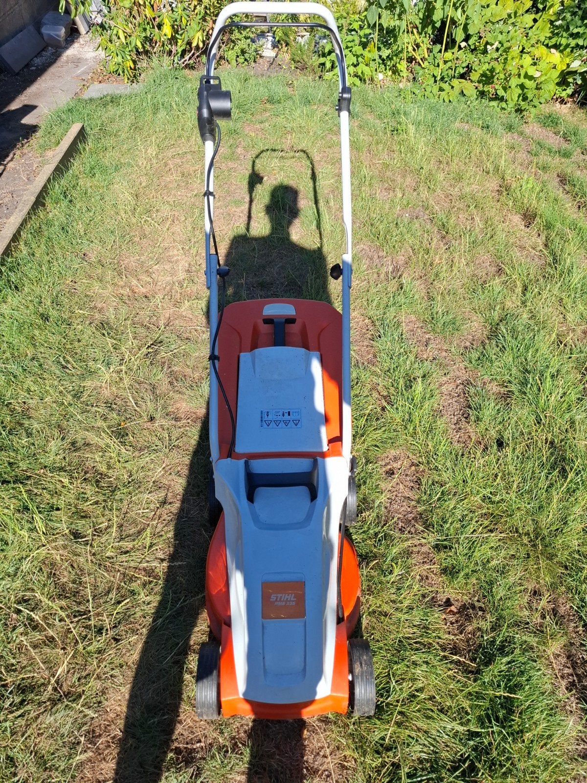 tondeuse stlhl, Jardin & Terrasse, Tondeuse rotative, Comme neuf, 30 à 39 cm, Enlèvement