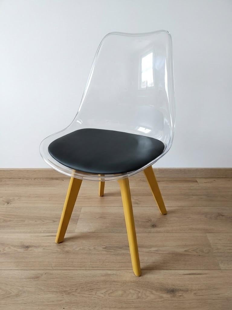 Set van 8 eetkamerstoelen, Bois, Comme neuf, Enlèvement, Modern